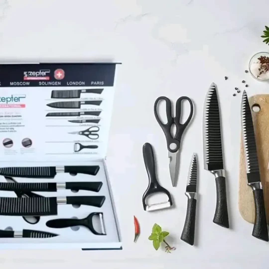 Zepter Kitchen Knife Set 6 Pcs