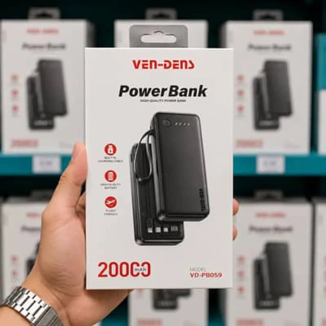 VEN-DENS 20000mAh Power Bank
