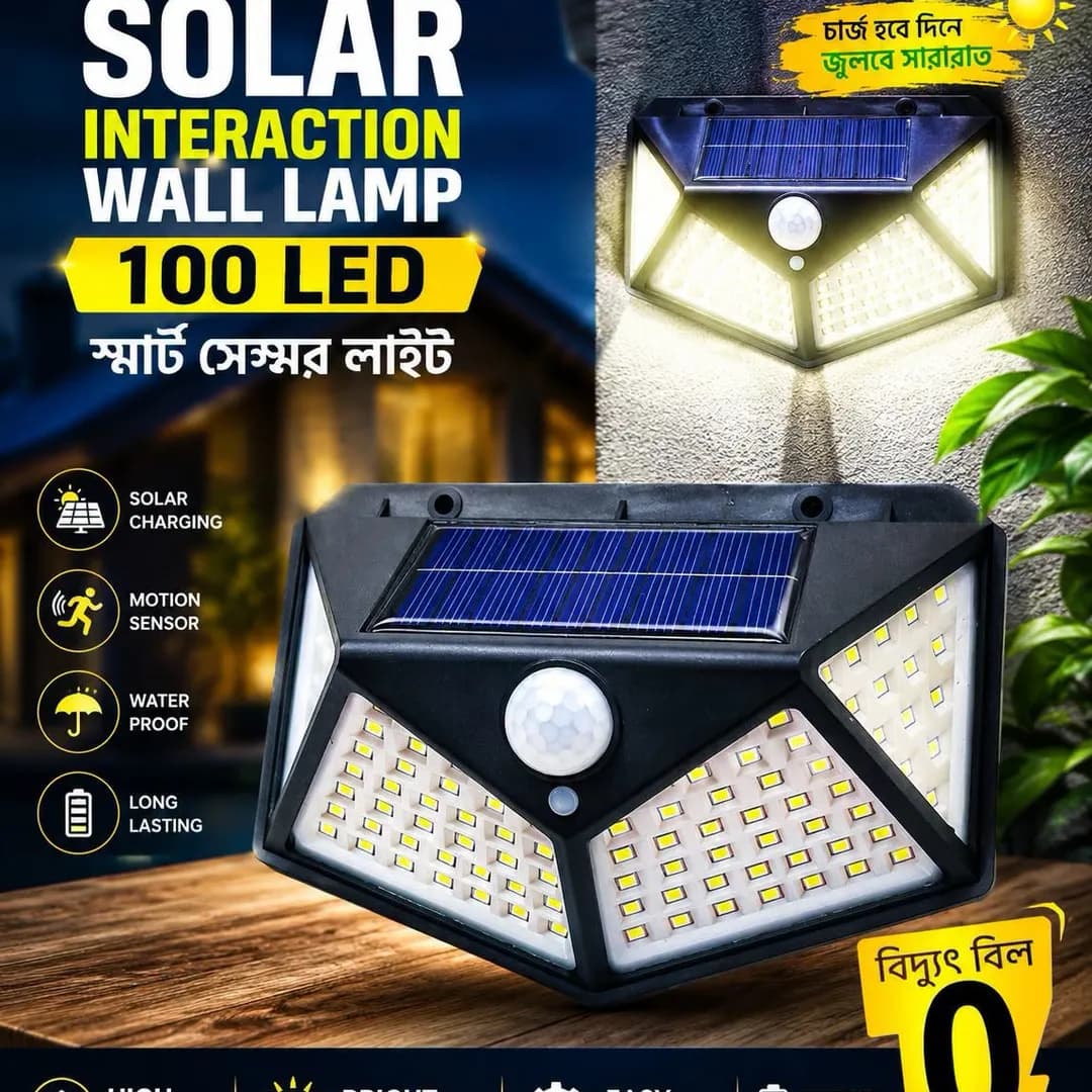 Solar Interaction Wall Lamp