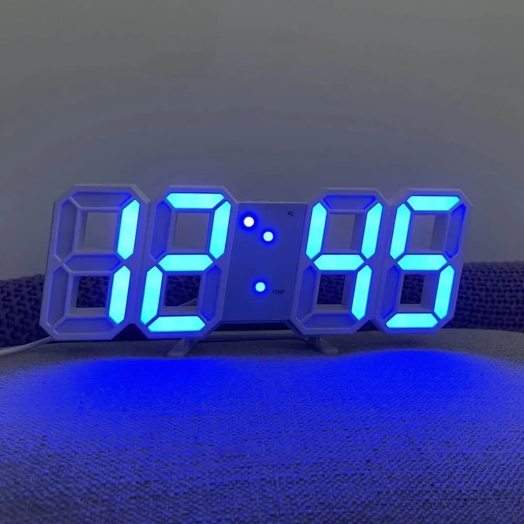 3D LED Digital Clock