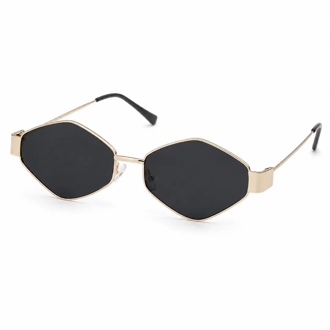 Polygonal Men & Women Sunglasses