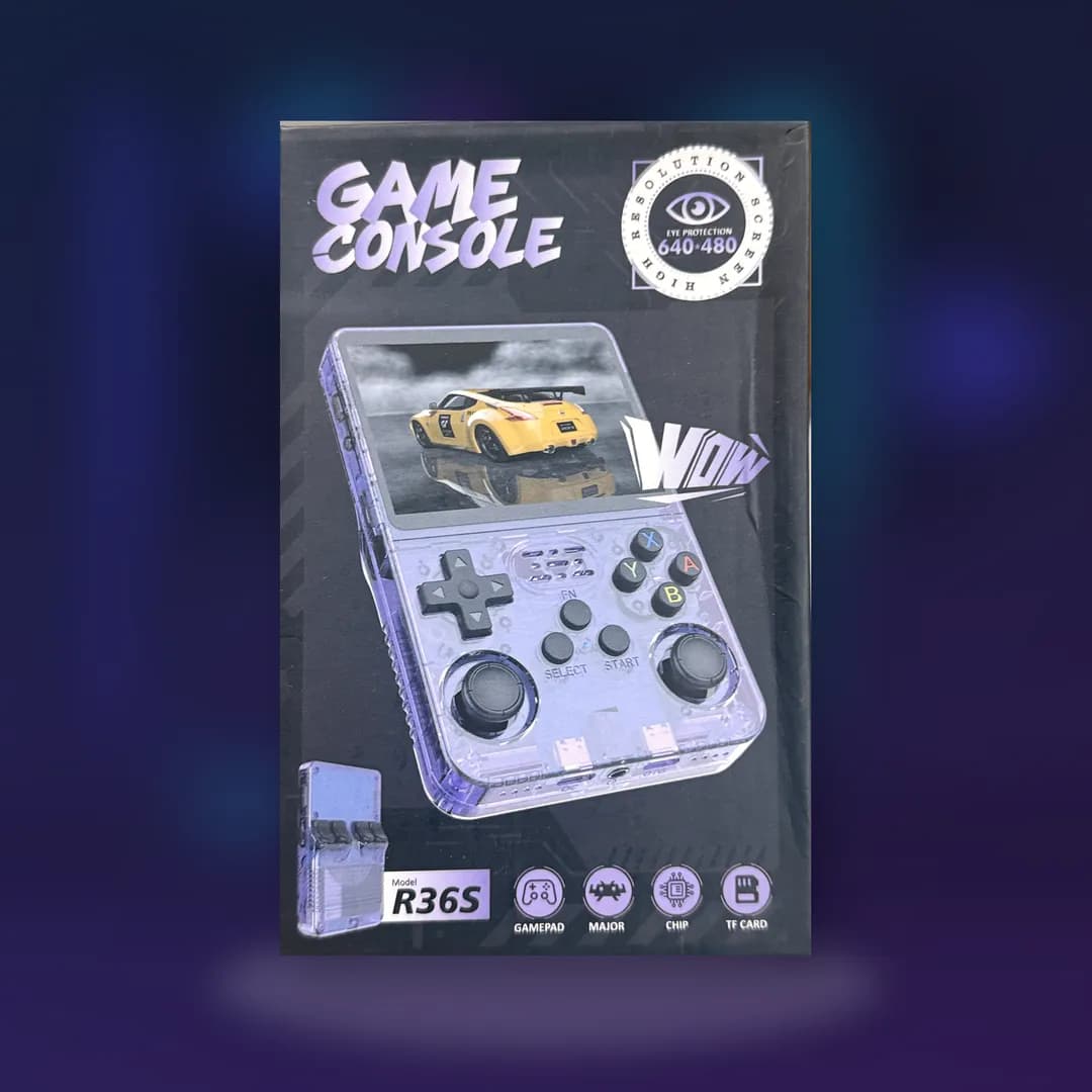 R36s All-in-One Handheld Gaming Console